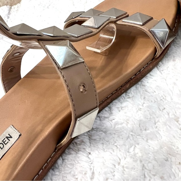 Steve Madden Women's Daft Flat studded Sandal gladiator boho womens size 9M - Picture 6 of 8